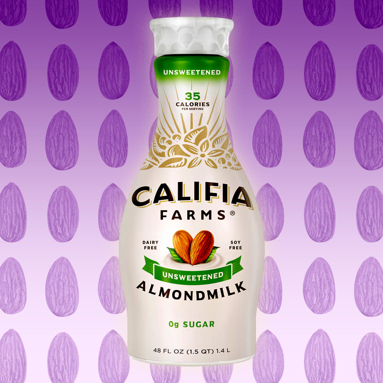 Califia Farms Unsweetened Almond Milk. (TODAY illustration / Califia Farms)