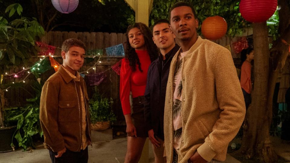 The cast of On My Block