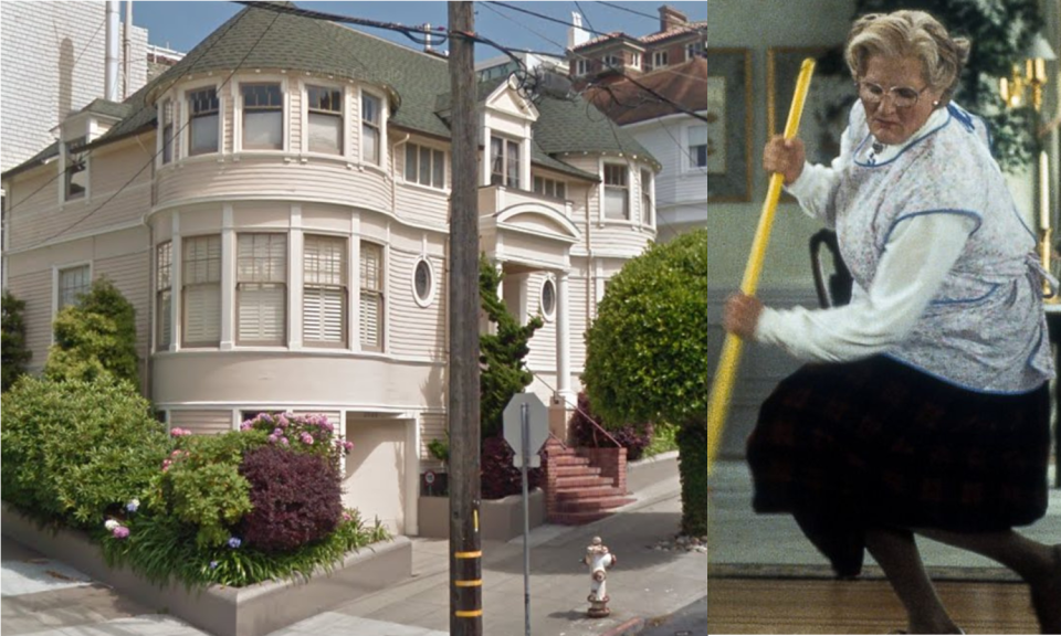 The house in question and Robin Williams. 