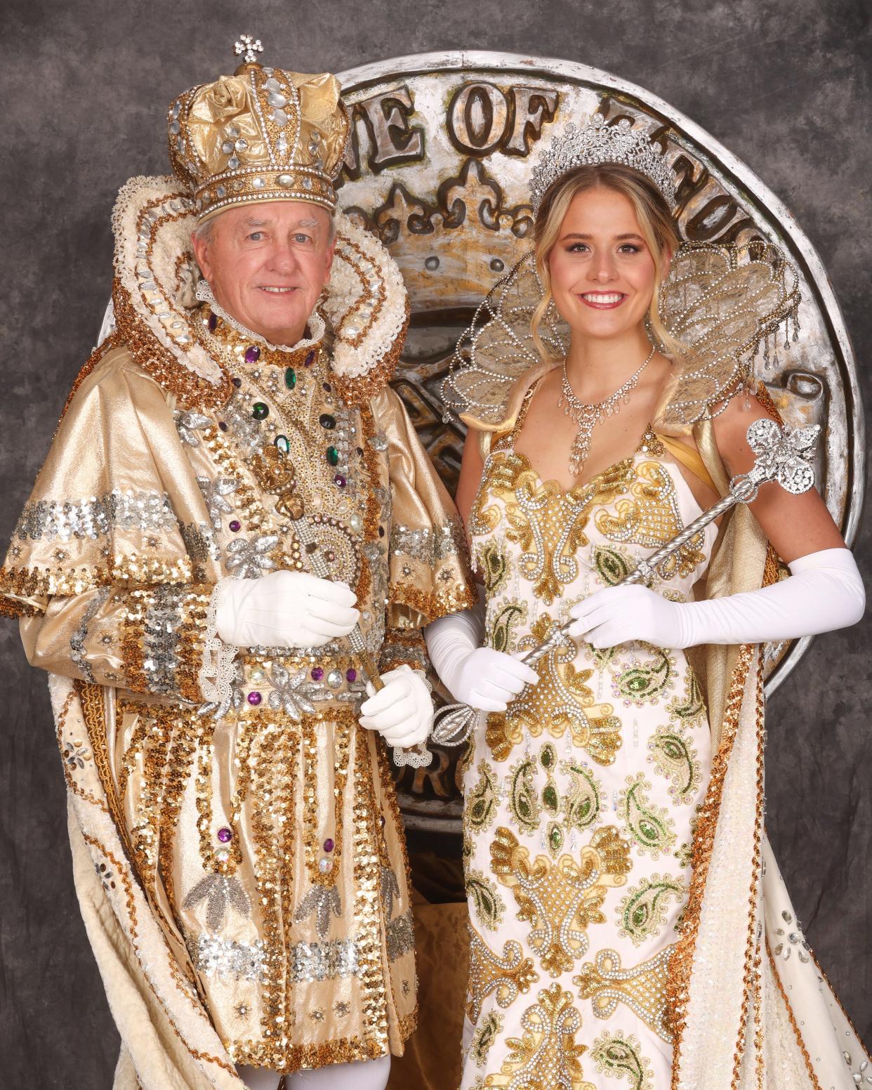 The Mystic Krewe of Zeus crowned its 2024 king and queen at the historic Saenger Theater in Hattiesburg. The king and queen were announced as James Sparkman Walker and Caroline Adele Azar.