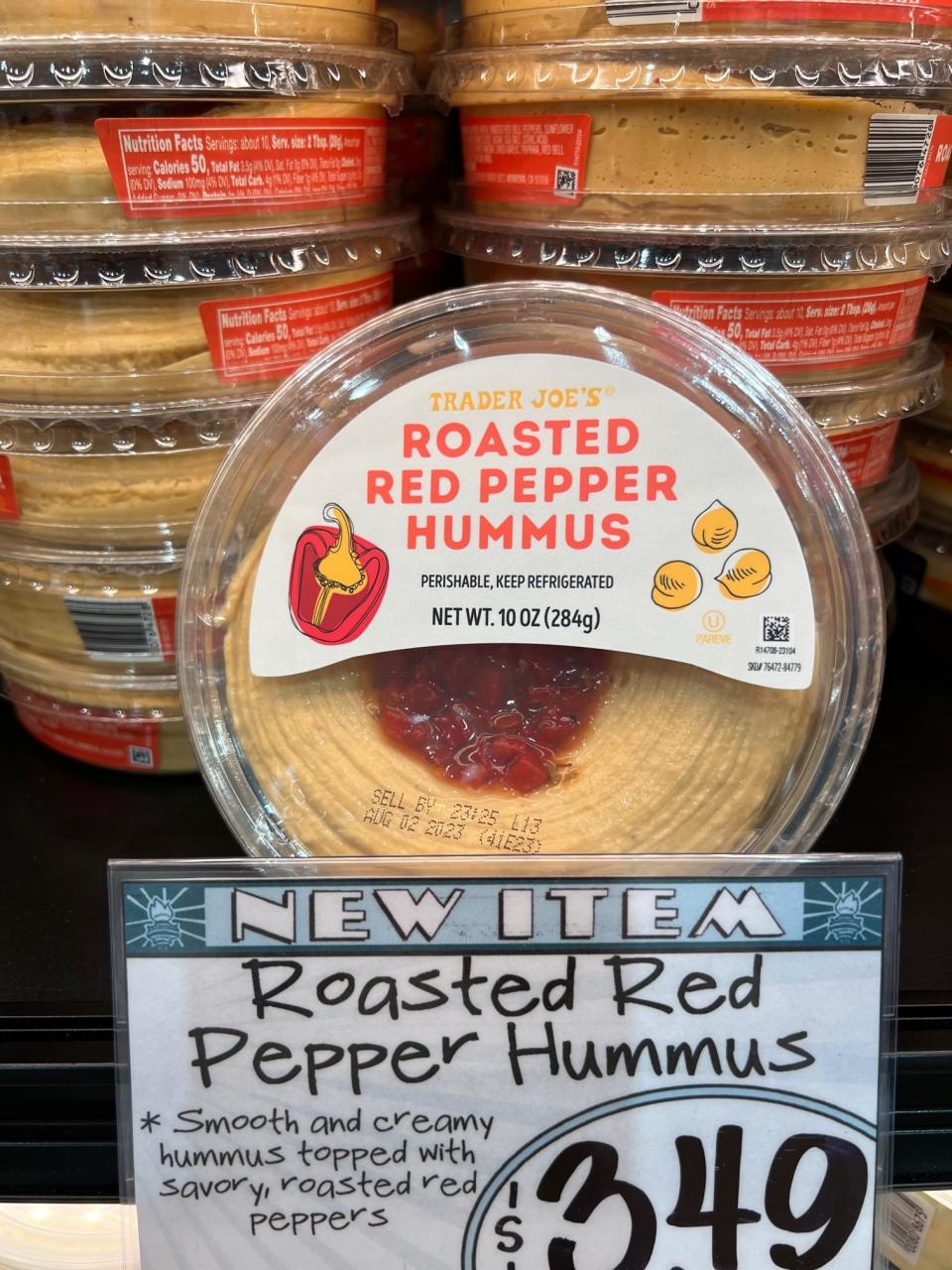 Roasted Red Pepper Hummus