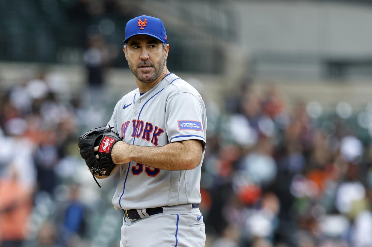 Justin Verlander continues to put up strong numbers at age 40. (Photo by Duane Burleson/Getty Images)