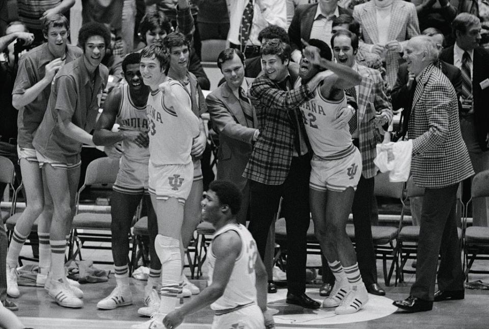 1976: Indiana Celebrates Their Win