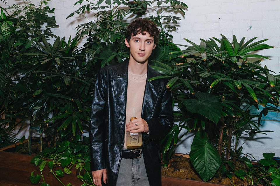 Troye Sivan celebrates his two 2024 Grammy Award nominations with PATRÓN EL ALTO at an intimate dinner at Holloway House in Los Angeles on Thursday, Feb. 1.