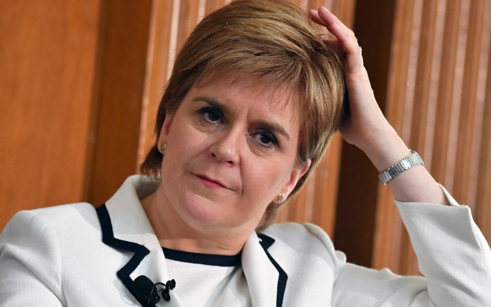 Nicola Sturgeon has admitted she will use SNP votes in the general election to press for a second independence referendum - AFP or licensors