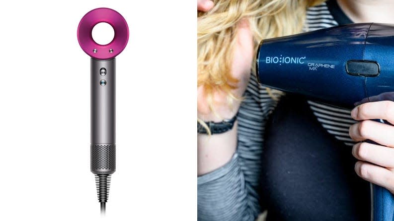 This BioIonic Hair Dryer will dry your hair in five minutes.