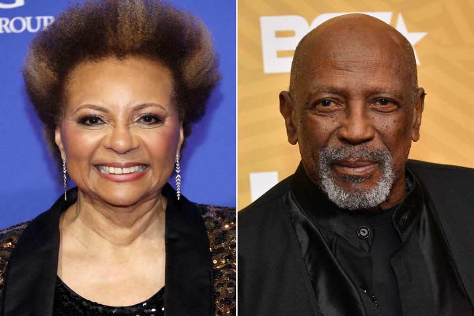 <p>Monica Schipper/WireImage; Amy Sussman/Getty</p> From left: Leslie Uggams and Lou Gossett Jr.