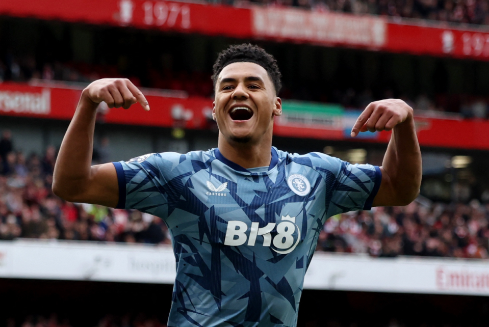 Ollie Watkins is joint-top for overall FPL points (208) and is about to host Bournemouth (REUTERS)