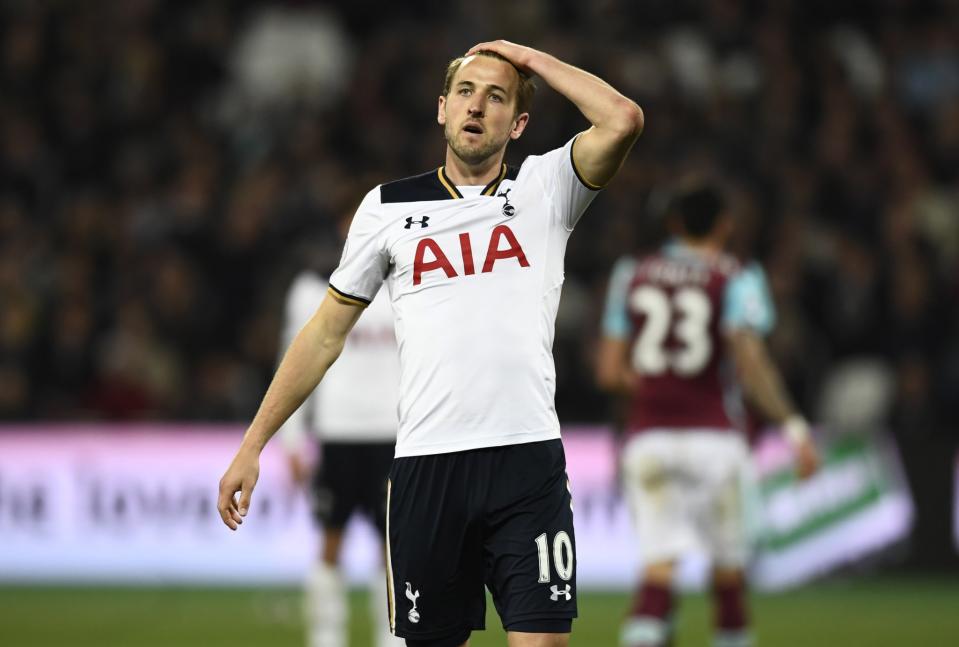 Harry Kane knows Tottenham's title dream is all but over after defeat to West Ham