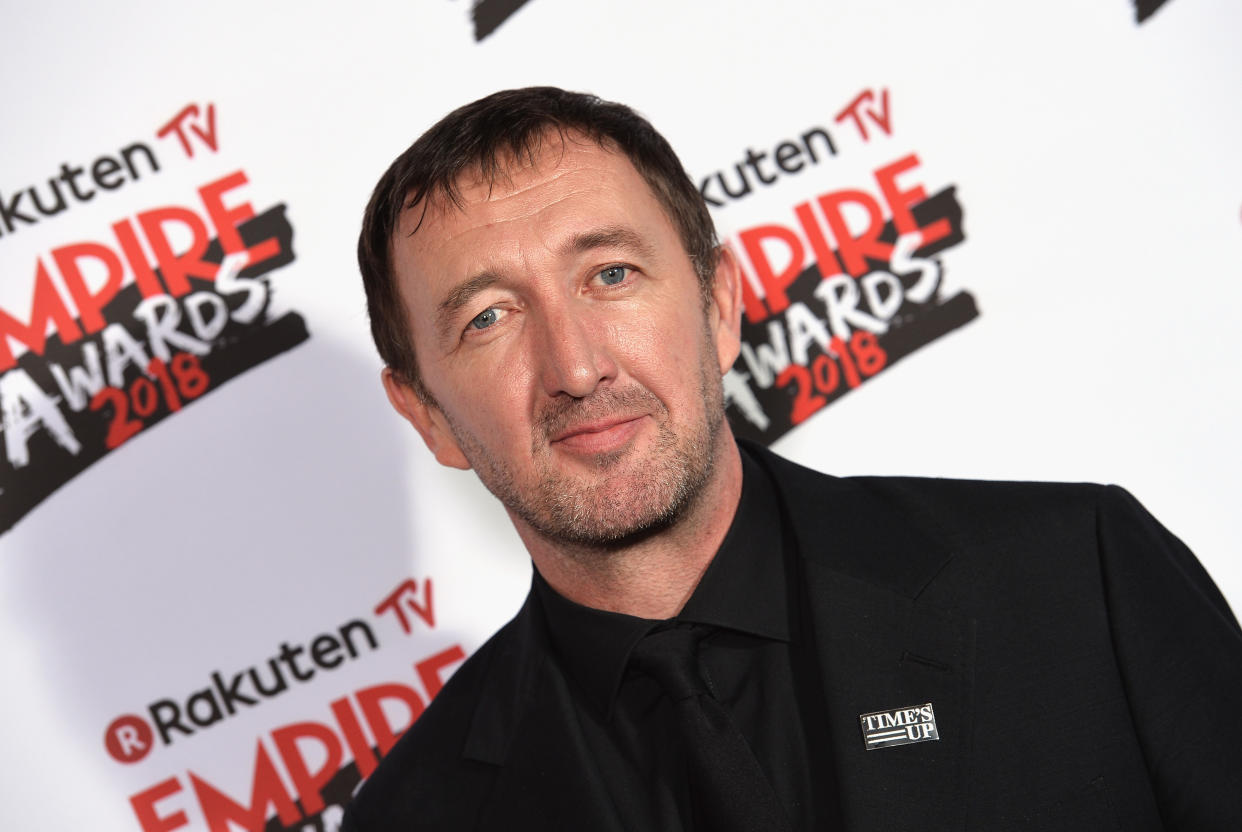 LONDON, ENGLAND - MARCH 18:  Actor Ralph Ineson poses in the winners room at the Rakuten TV EMPIRE Awards 2018 at The Roundhouse on March 18, 2018 in London, England.  (Photo by Jeff Spicer/Getty Images)