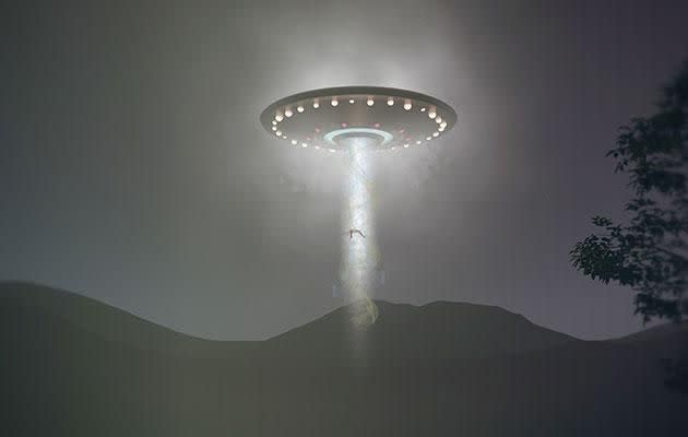 Dreaming of UFOs aren't just a sign you need to lay off the sci-fi movies. Photo: Getty images