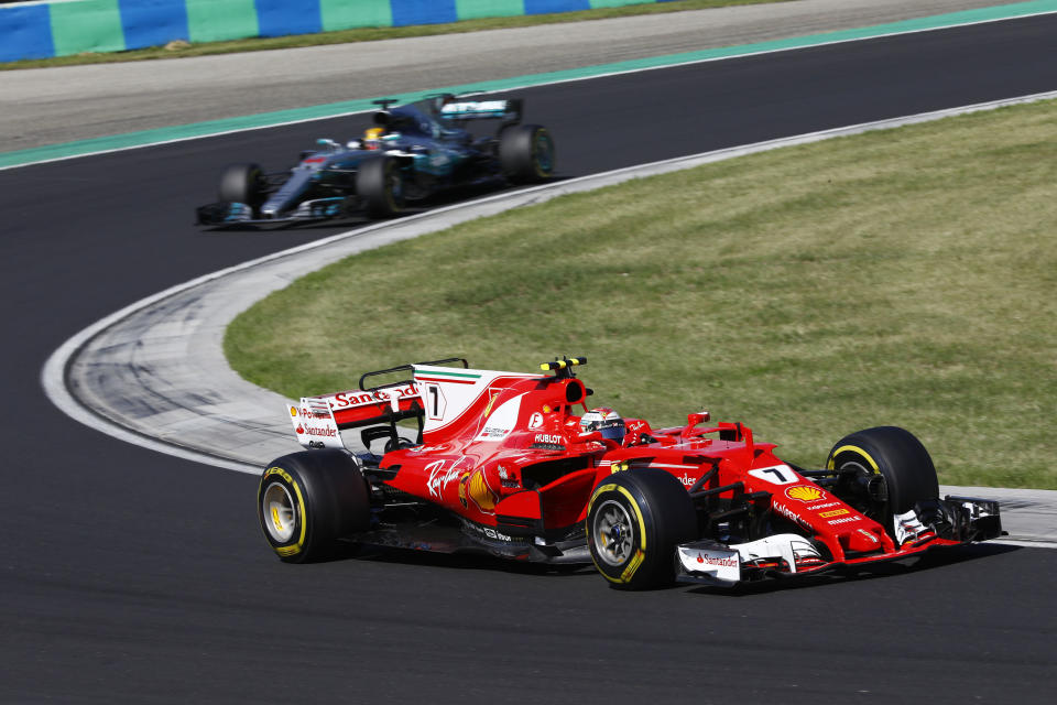 The Spa-Francorchamps circuit is a favourite of Ferrari’s Kimi Raikkonen