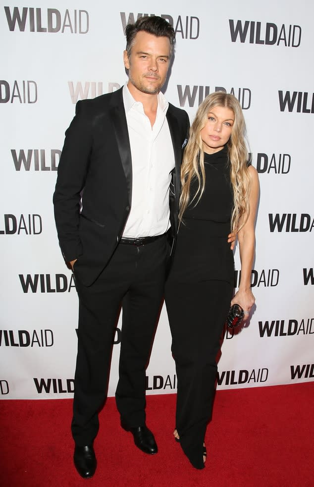 <p>Fergie & Josh Duhamel</p>