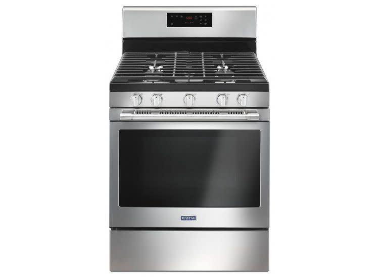 2)  MGR6600FZ Gas Range With 5th Oval Burner