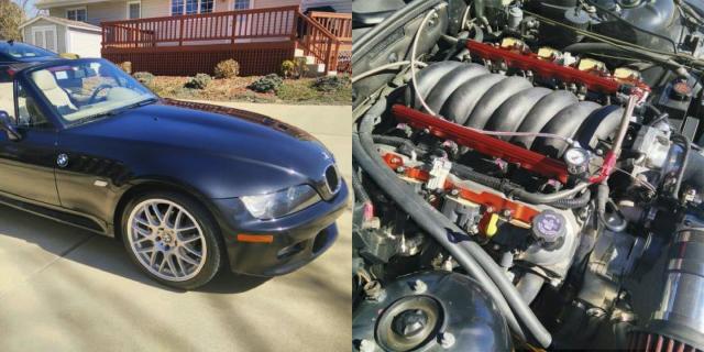 This LS-Swapped BMW Z3 Is the Sleeper Muscle Convertible You Deserve