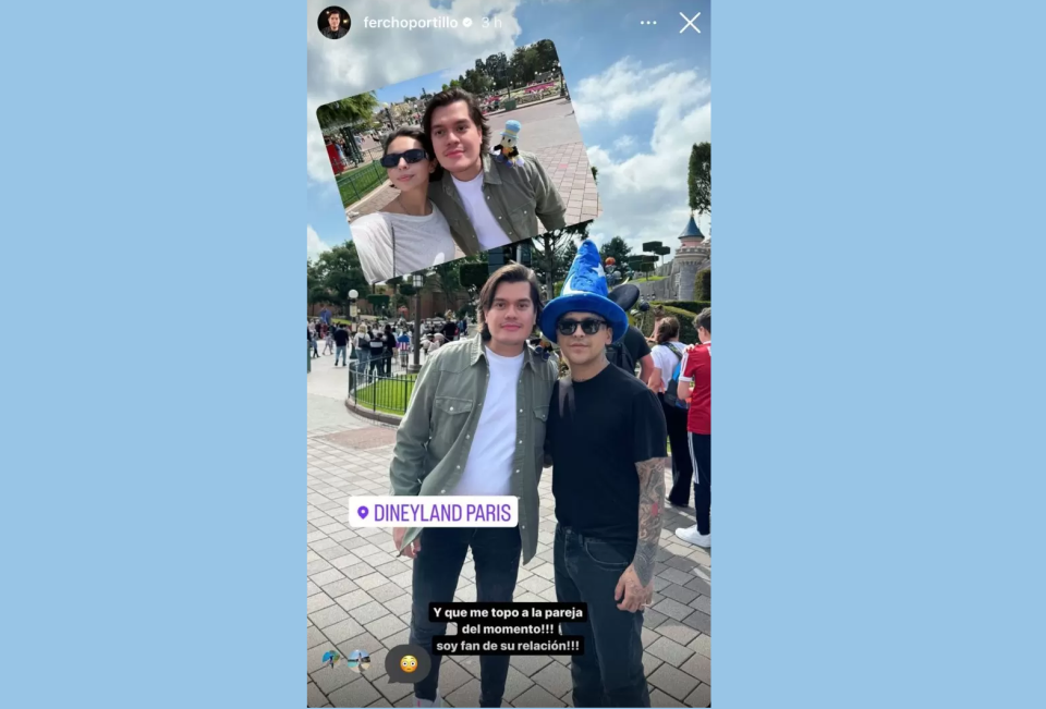 Ángela Aguilar y Christian Nodal / Cortesía Instagram Fercho Portillo 