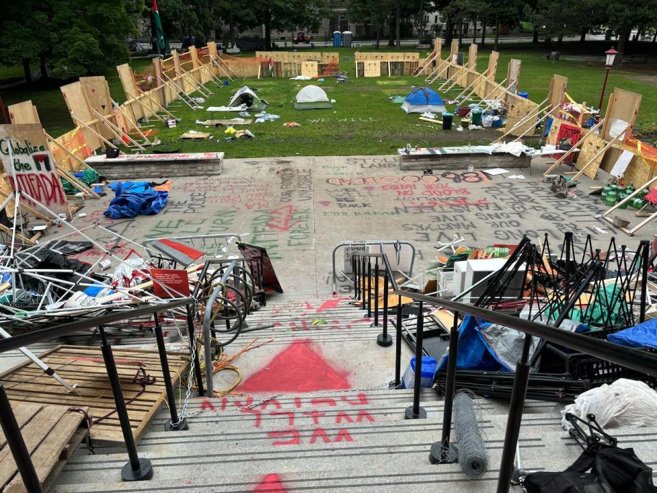 The evacuation from the U of O campus grounds follows the dismantling of other pro-Palestinian encampments across the country.