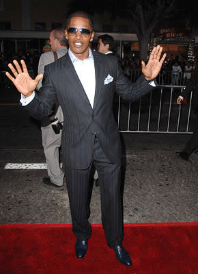 Jamie Foxx at the Westwood Premiere of Universal Pictures' The Kingdom