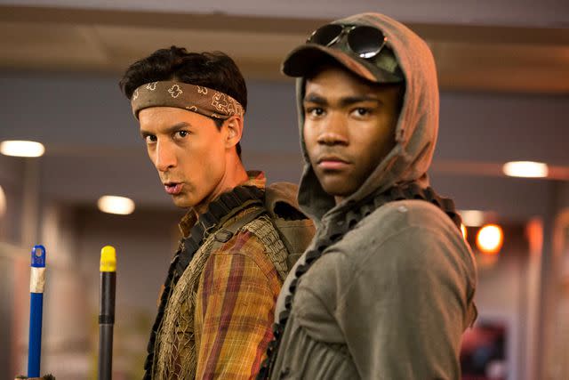 <p> Justin Lubin/NBC</p> Danny Pudi and Donald Glover on 'Community'