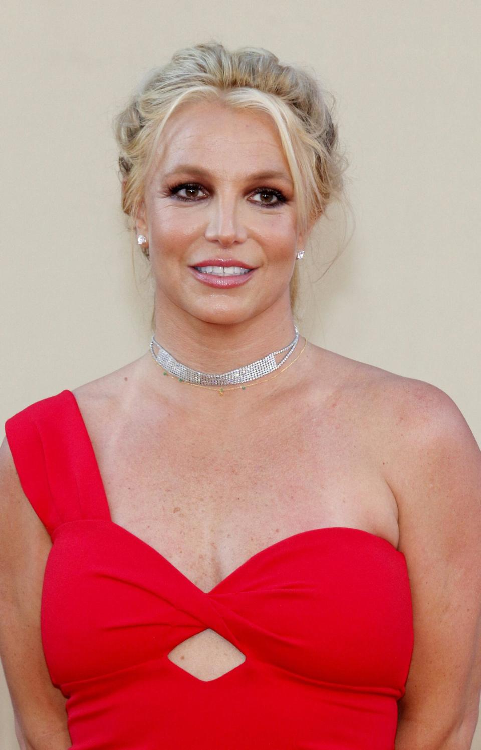 Britney Spears at the Los Angeles premiere of 'Once Upon a Time In Hollywood'