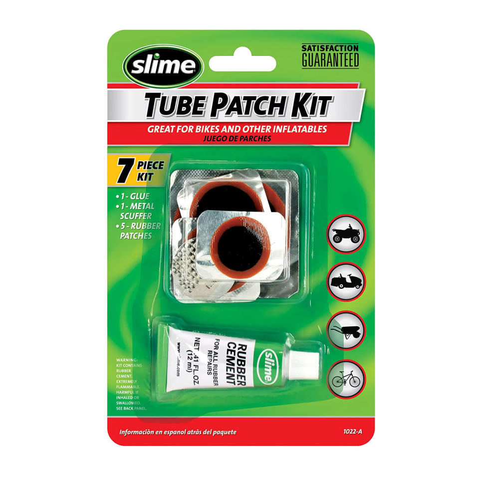 slime tube patch kit, bike accessories