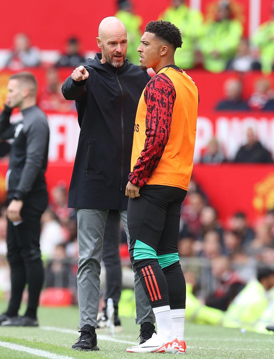 Jadon Sancho is refusing to apologise to Erik ten Hag (Getty Images)