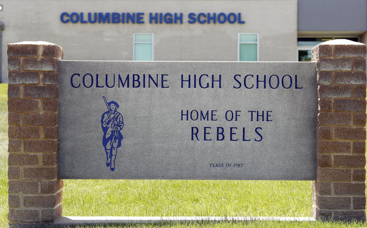 Columbine High School in Colorado was the site of one of the most infamous school shootings. (Photo: ASSOCIATED PRESS)