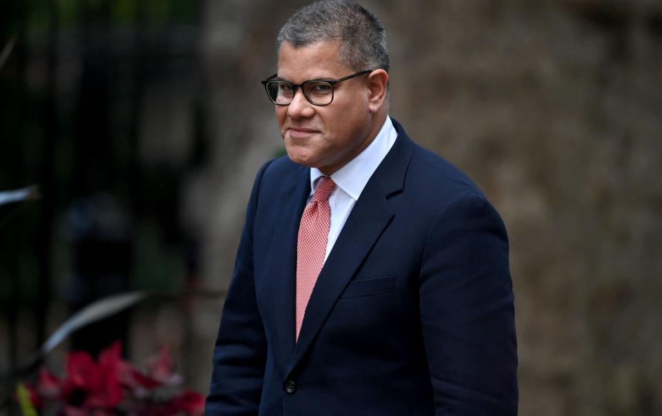 Britain's President for COP26 Alok Sharma arrives at Downing Street - Leon Neal/Getty Images