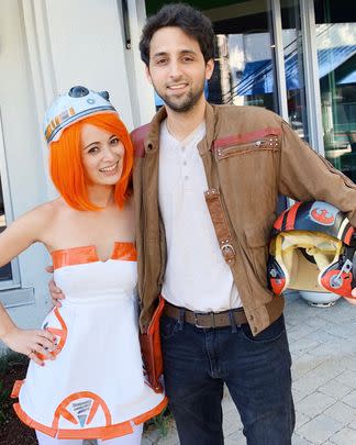 BB-8 and Poe Dameron from 