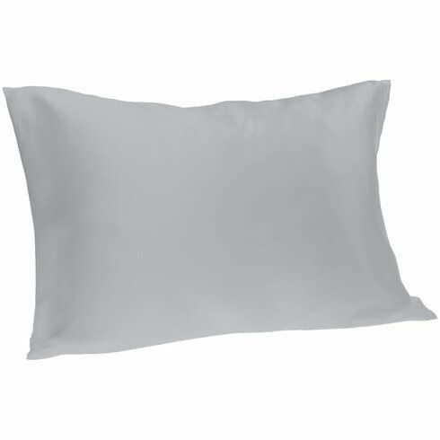 3) 100% Silk Pillowcase, Standard/Queen, Silver