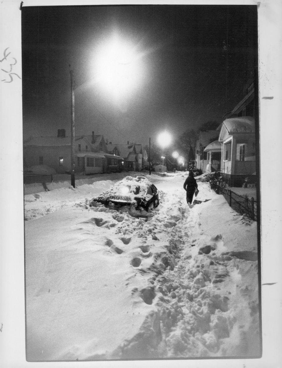 Malvern Street in Rochester on Feb. 29, 1984.