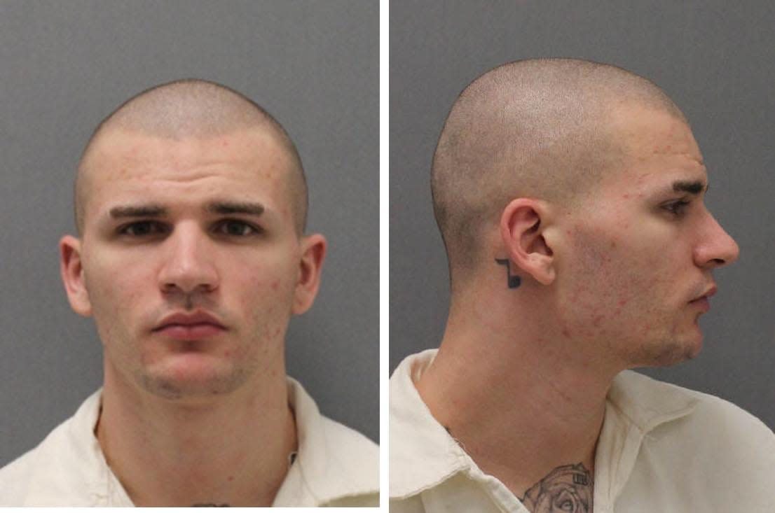 Trent Thompson, 22, is an escaped inmate from the Formby Unit in Plainview, Texas. He was last seen at approximately 11:14 p.m. Saturday and was wearing a white prison uniform.