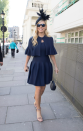 <p>They spent seven years together, but there’s clearly no hard feelings with Prince Harry’s ex-girlfriend Chelsy Davy after she was spotted on her way to the chapel. Photo: Australscope </p>