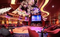 <p>Cruise-ship entertainment can often stray a little too far into the kitsch zone, but <em>Koningsdam </em>manages to elevate the genre, making it a nightly event everyone can look forward to. After dark, the buzziest spot on the ship is Music Walk on Deck 2, where Pinnacle Grill, Sel de Mer, the Culinary Arts Center, and the main dining room are all located, so passengers only have to walk a few feet after dinner to take in the B.B. King's All Stars in the Queen's Lounge, classical music at Lincoln Center Stage, and the Billboard Onboard piano lounge. Most of the shows play several times each evening and songs change nightly, so you never have to see the same show twice.</p>