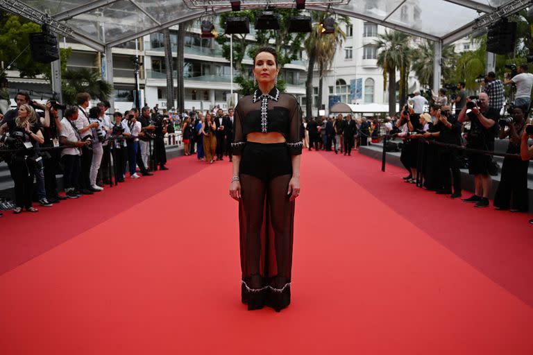 Noomi Rapace, integrante del jurado de la competencia oficial en la presentación del film Holy Spider