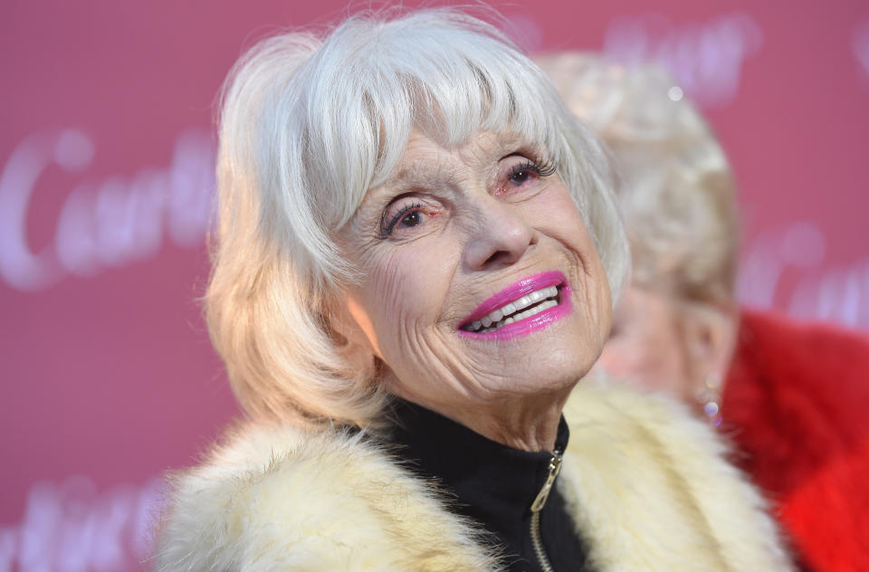 Carol Channing, pictured in 2015, has died. (Photo: Axelle/Bauer-Griffin/FilmMagic)