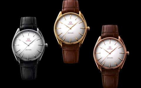 The Omega Seamaster Medal Trio watches - Credit: Courtesy of Omega Watches