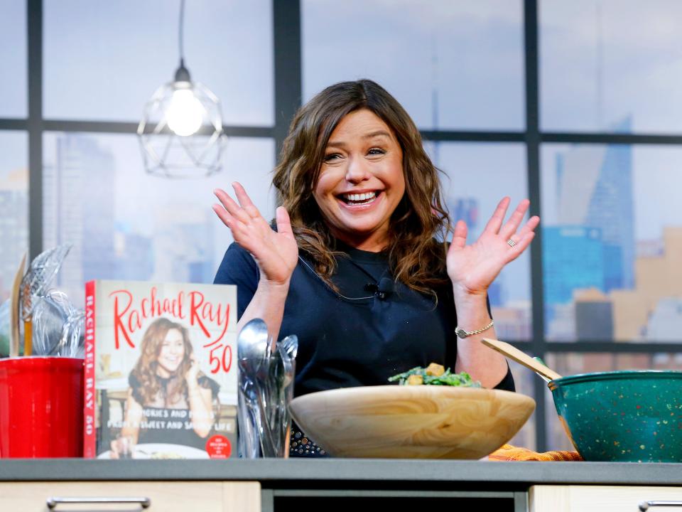 rachael ray and cookbook