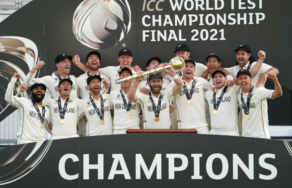 New Zealand won the inaugural World Test Championship last year (PA Archive)
