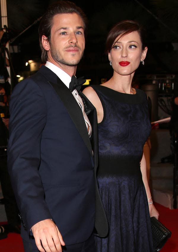 Gaspard Ulliel y su novia