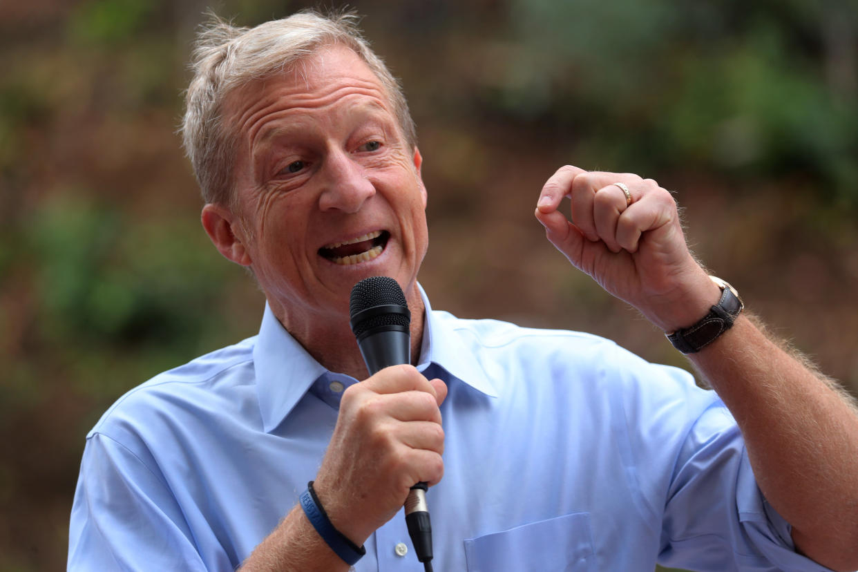 Tom Steyer's NextGen group is putting $4 million into digital ads that aim to increase youth turnout. (Photo: Mike Blake / Reuters)