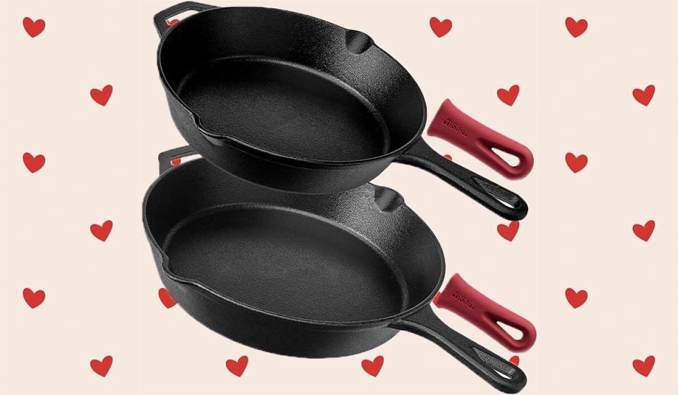 Some have said that a cast-iron pan is the jack-of-all-trades of your kitchen. But for us, it's clearly the king. (Photo: Amazon)