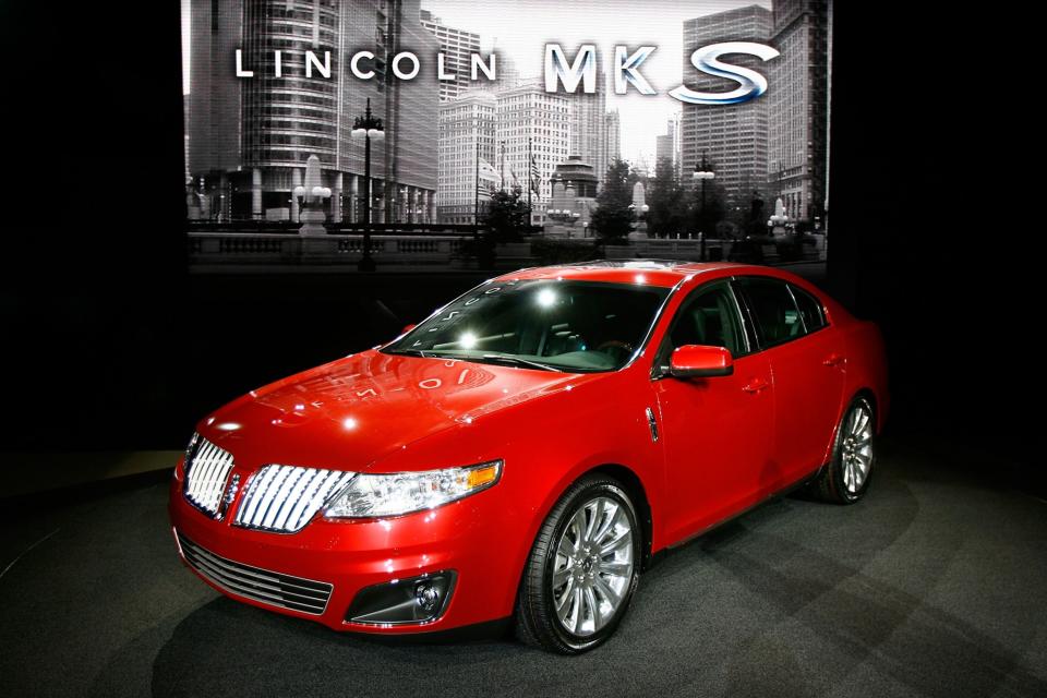 <p><b>No. 2:</b> Lincoln MKS<br> Price difference: $16,039 less<br> Percentage price difference: -34.5 per cent<br> (Photo by David McNew/Getty Images) </p>