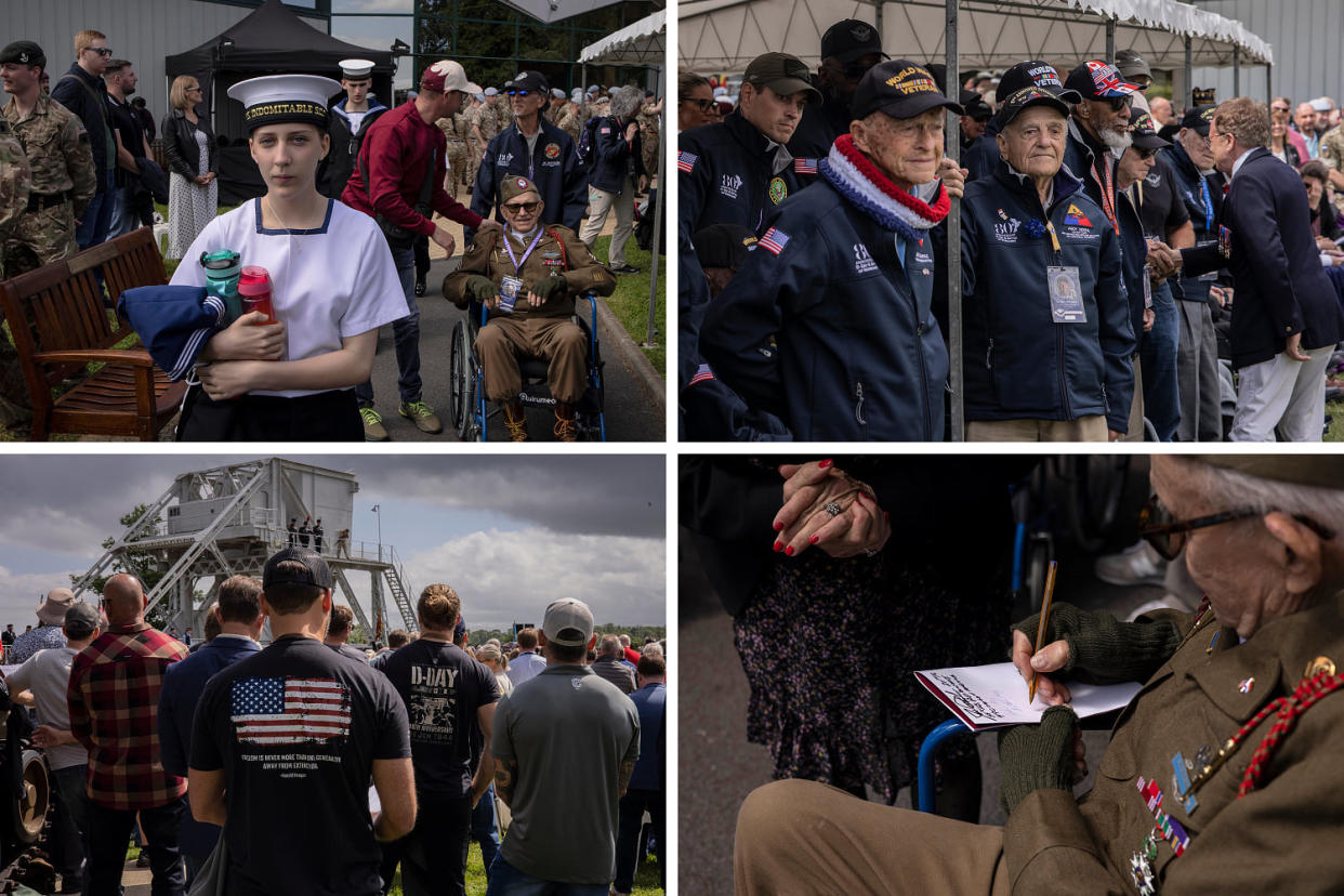 Quad of various scenes (Rafael Yaghobzadeh for NBC News)