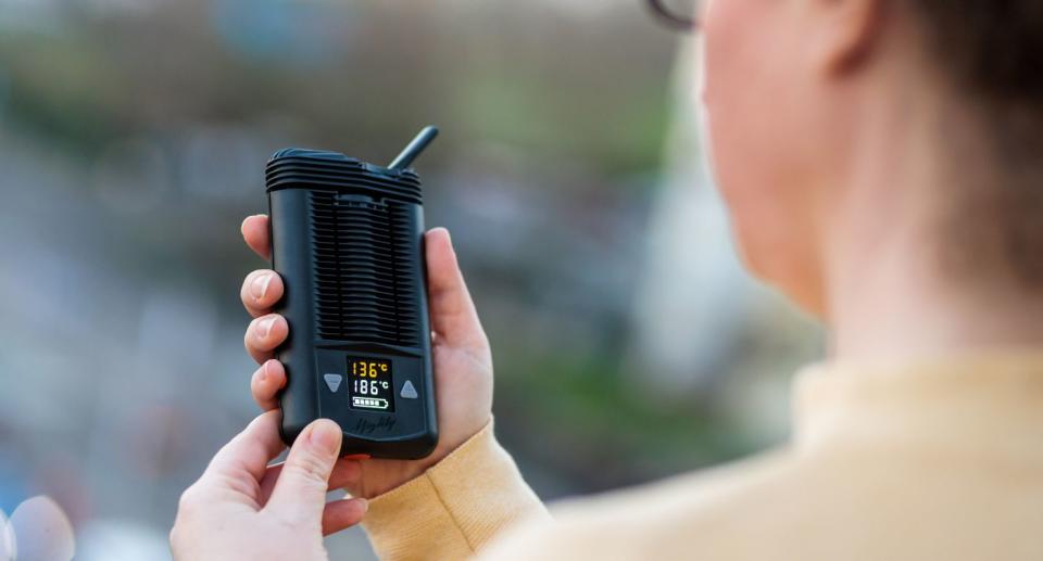 Medical cannabis vape. (Getty Images)