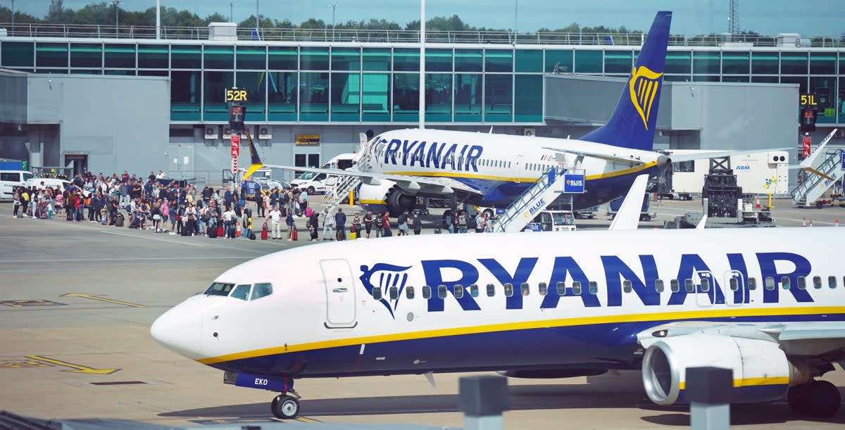 Ryanair’s trademark one euro and 10 euro fares will not be seen for a “number of years” due to soaring fuel prices, the budget airline’s boss has said (Niall Carson/PA) (PA Wire)