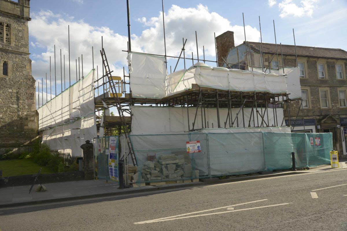 Number 3 High Street in Warminster is being demolished. <i>(Image: Trevor Porter 77144-2)</i>