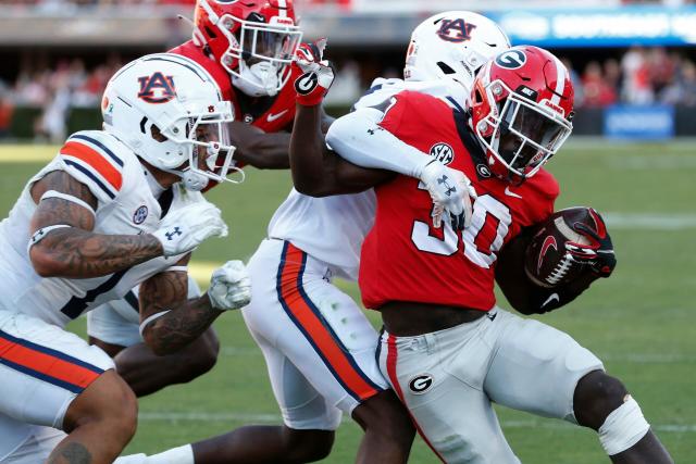 College football games, Week 5: Georgia vs. Auburn rivalry closes