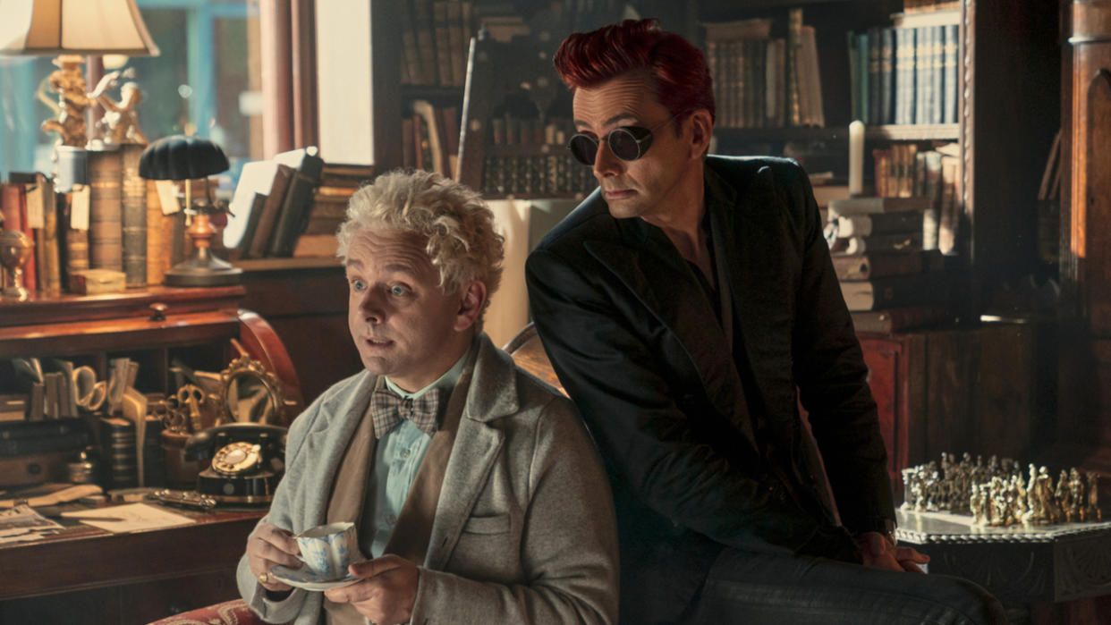  Michael Sheen and David Tennant in Good Omens Season 2 