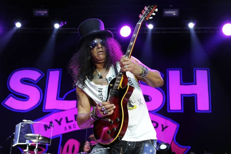 Slash has a busy year ahead of him, touring the planet with singer Myles Kennedy and his hard rock band The Conspirators, and also for a S.E.R.P.E.N.T. festival tour. Herbert P. Oczeret/APA/dpa